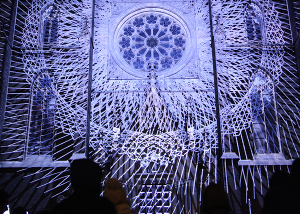 Le video mapping